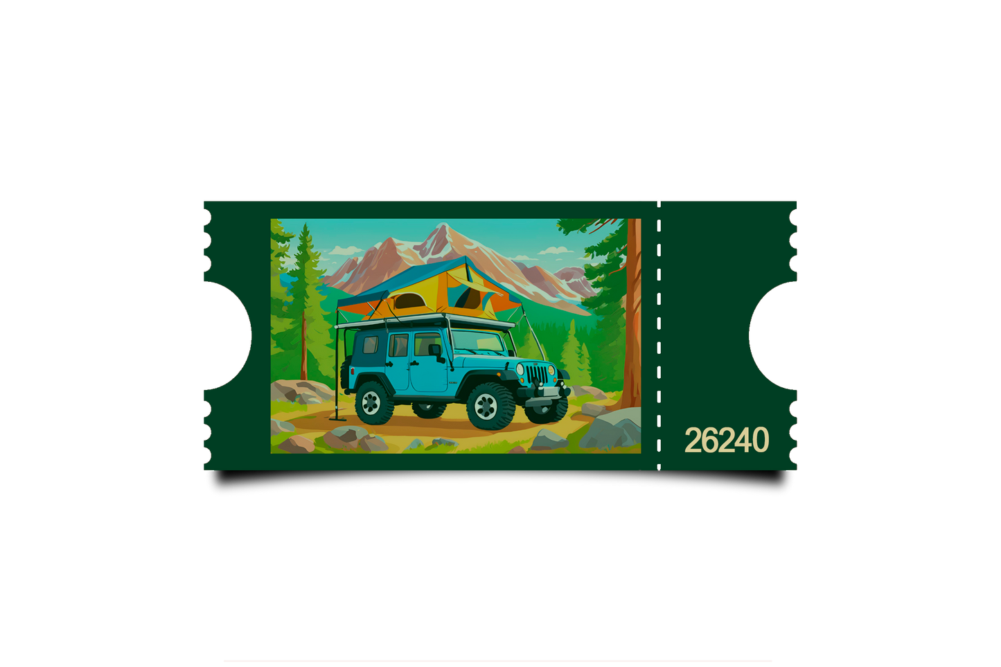 Boleto Ilustracion N 26240