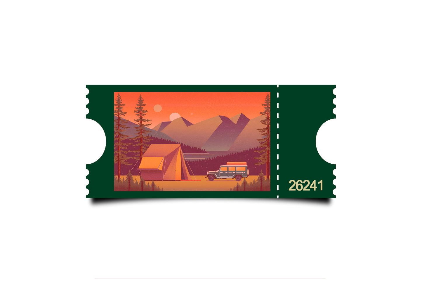 Boleto Ilustracion N 26241
