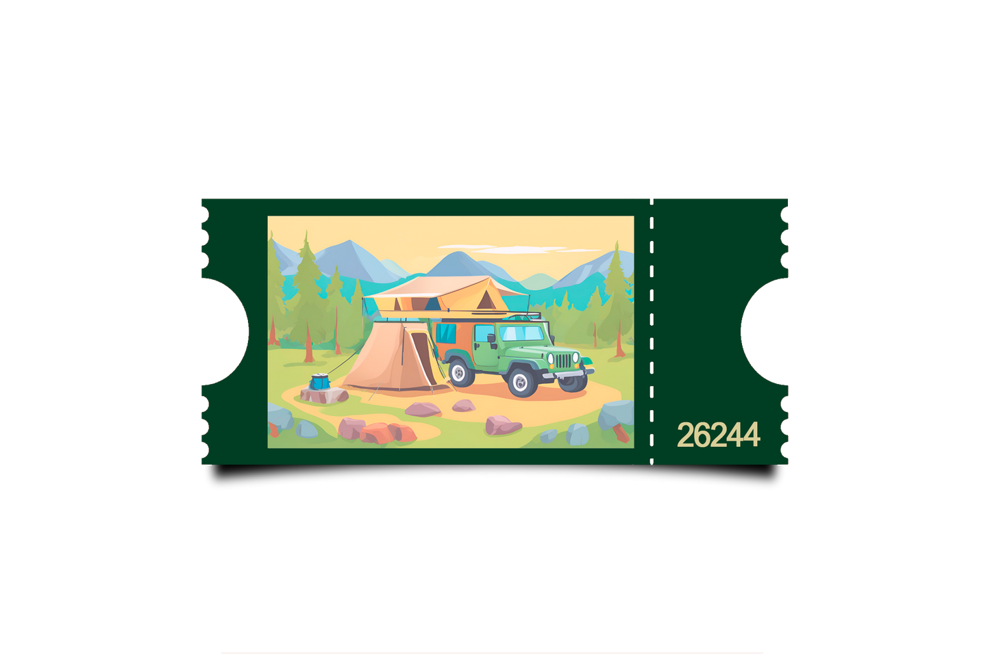 Boleto Ilustracion N 26244