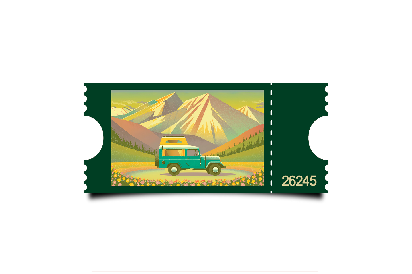 Boleto Ilustracion N 26245