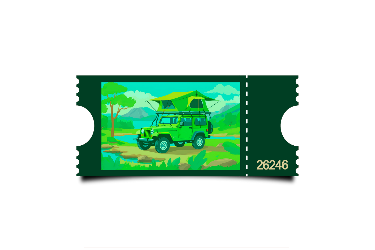 Boleto Ilustracion N 26246