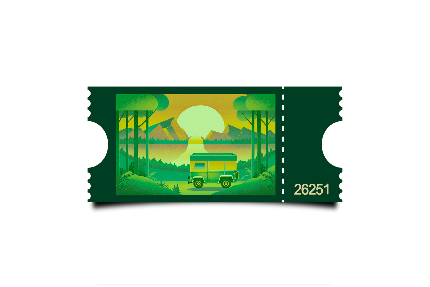 Boleto Ilustracion N 26251