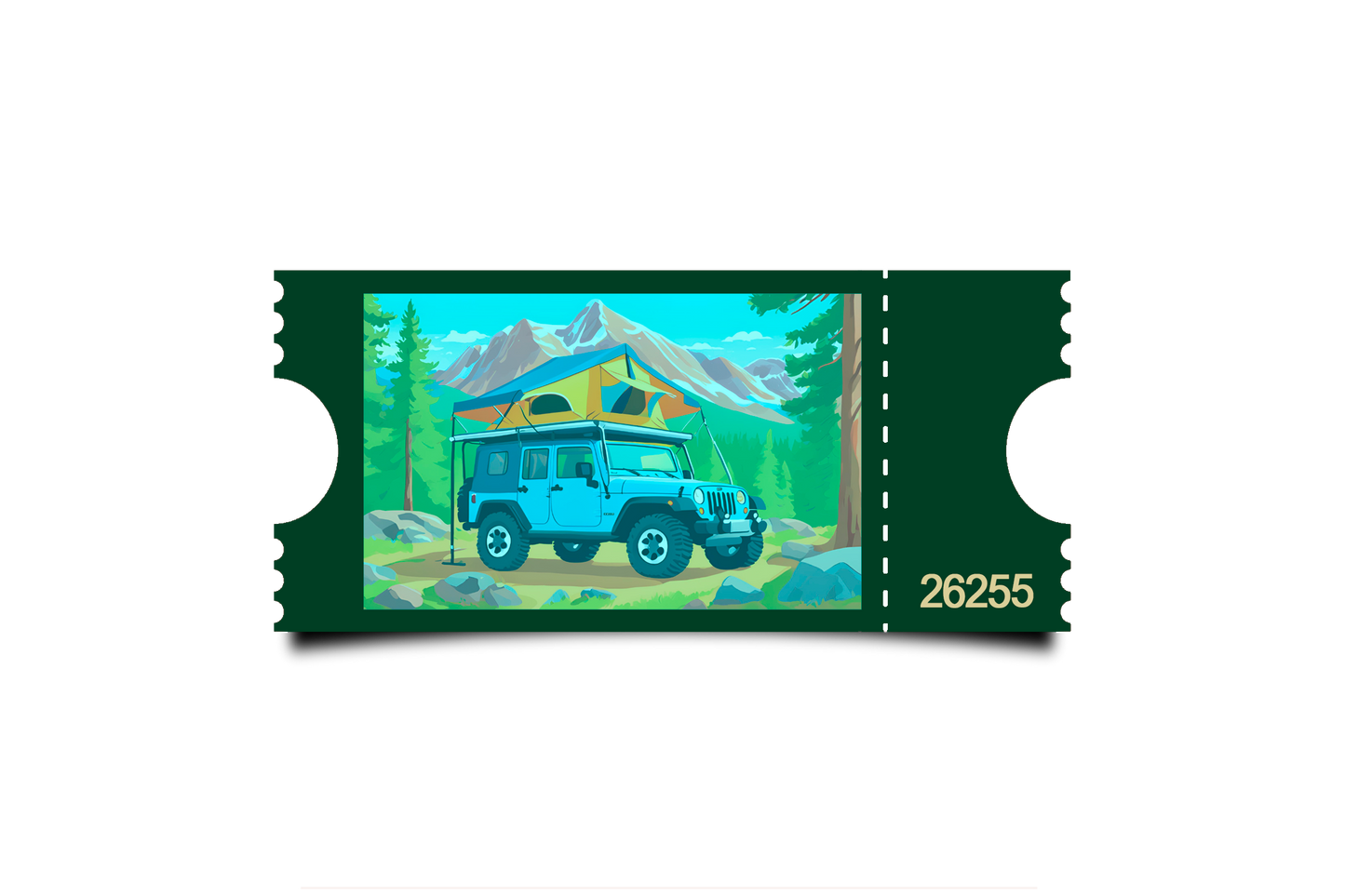 Boleto Ilustracion N 26255