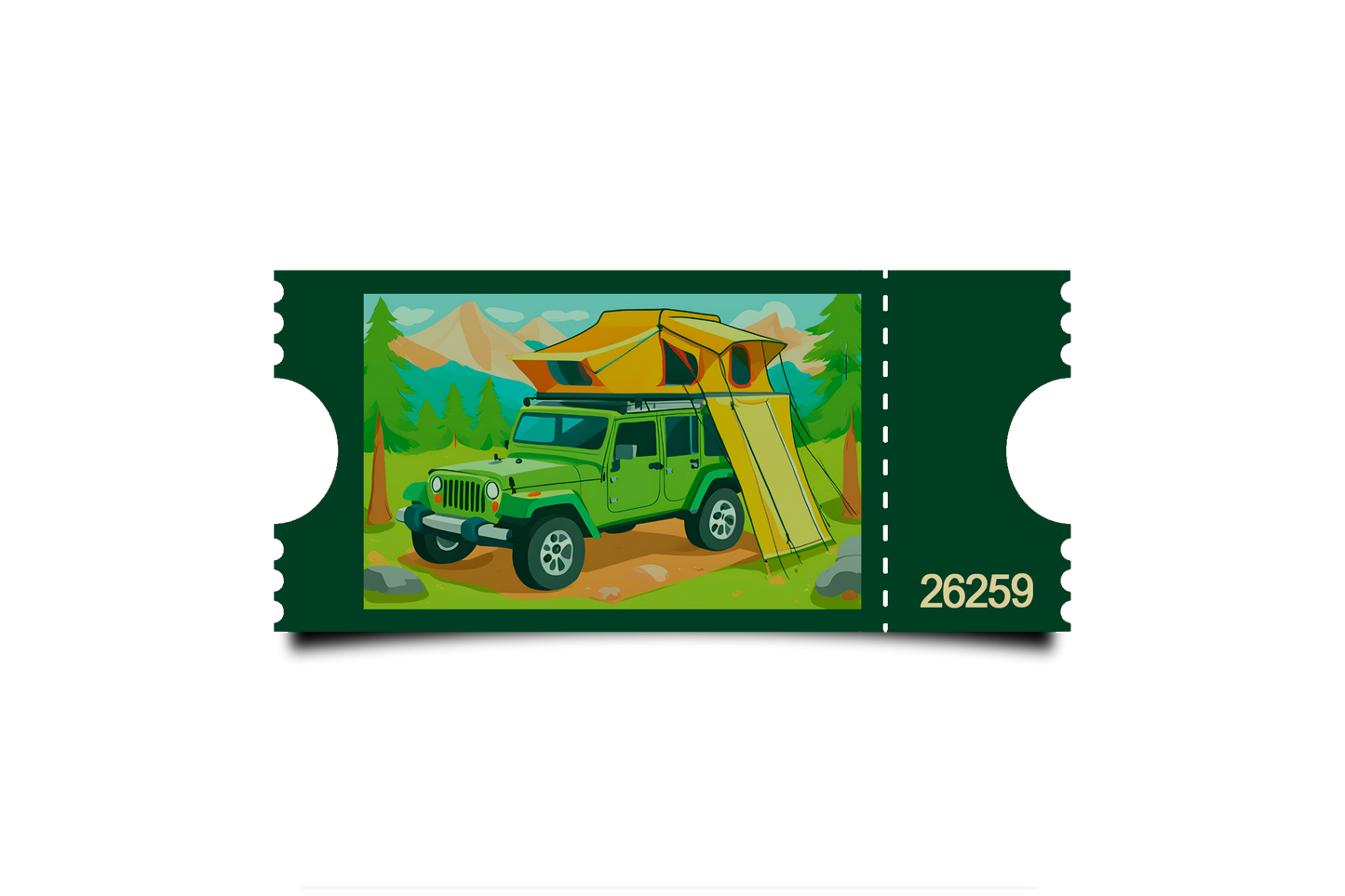 Boleto Ilustracion N 26259