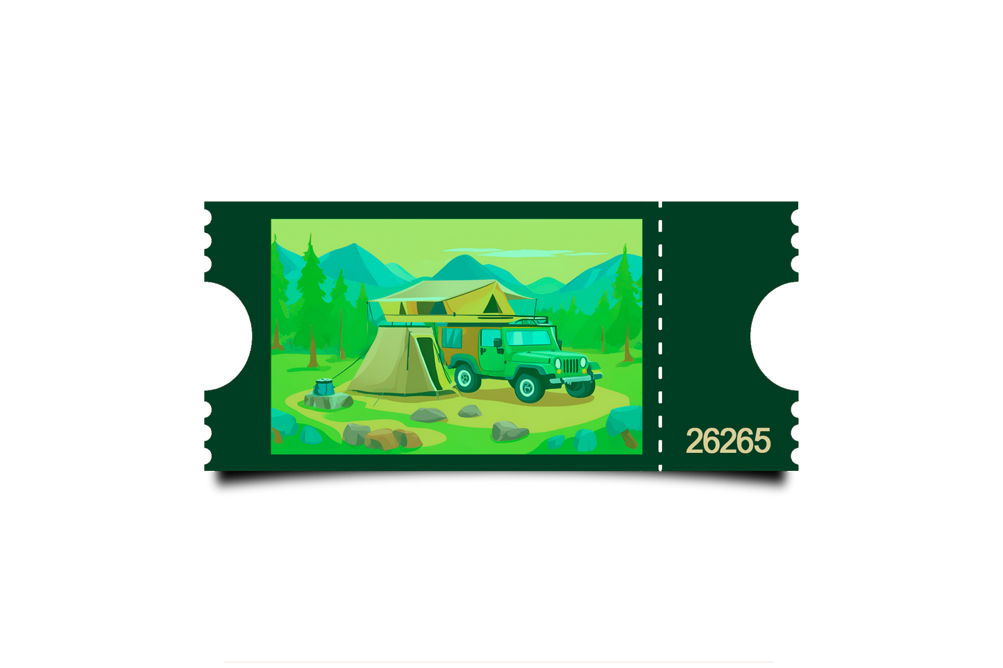 Boleto Ilustracion N 26265