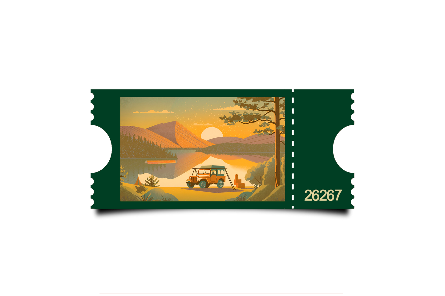 Boleto Ilustracion N 26267