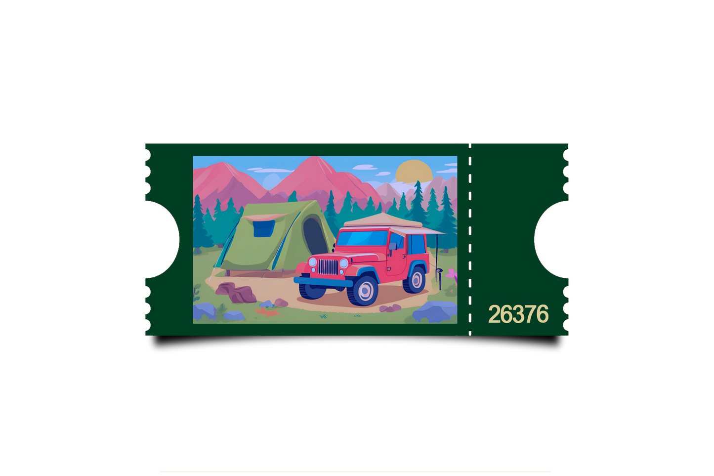 Boleto Ilustracion N 26376