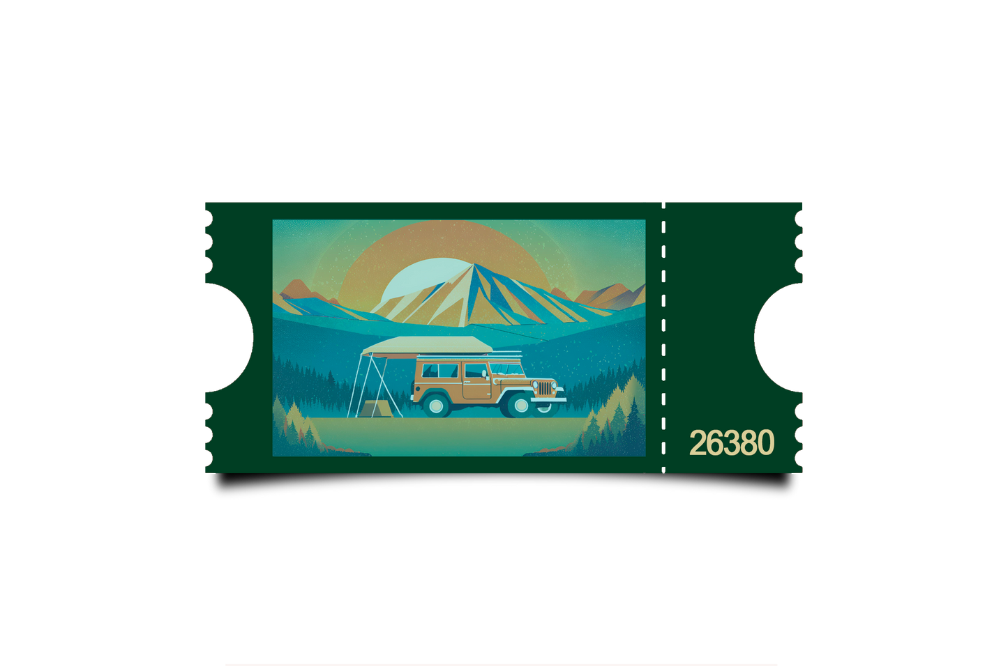 Boleto Ilustracion N 26380