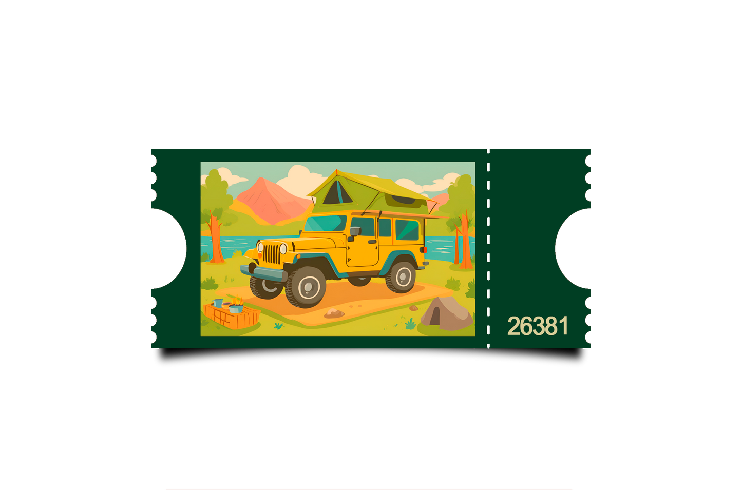 Boleto Ilustracion N 26381