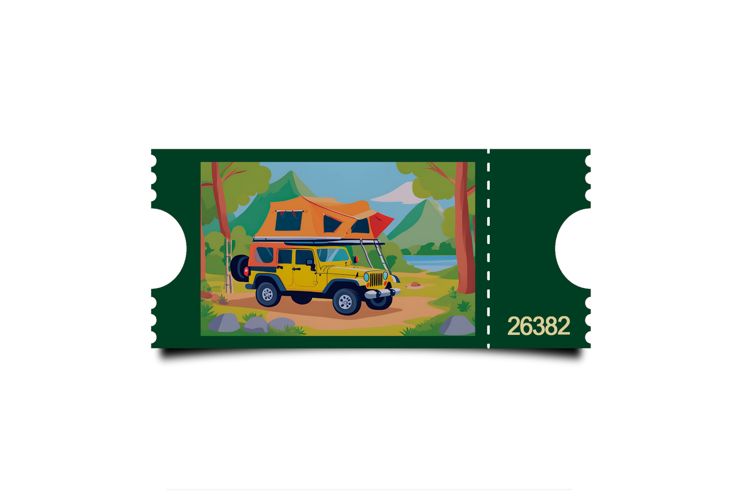 Boleto Ilustracion N 26382