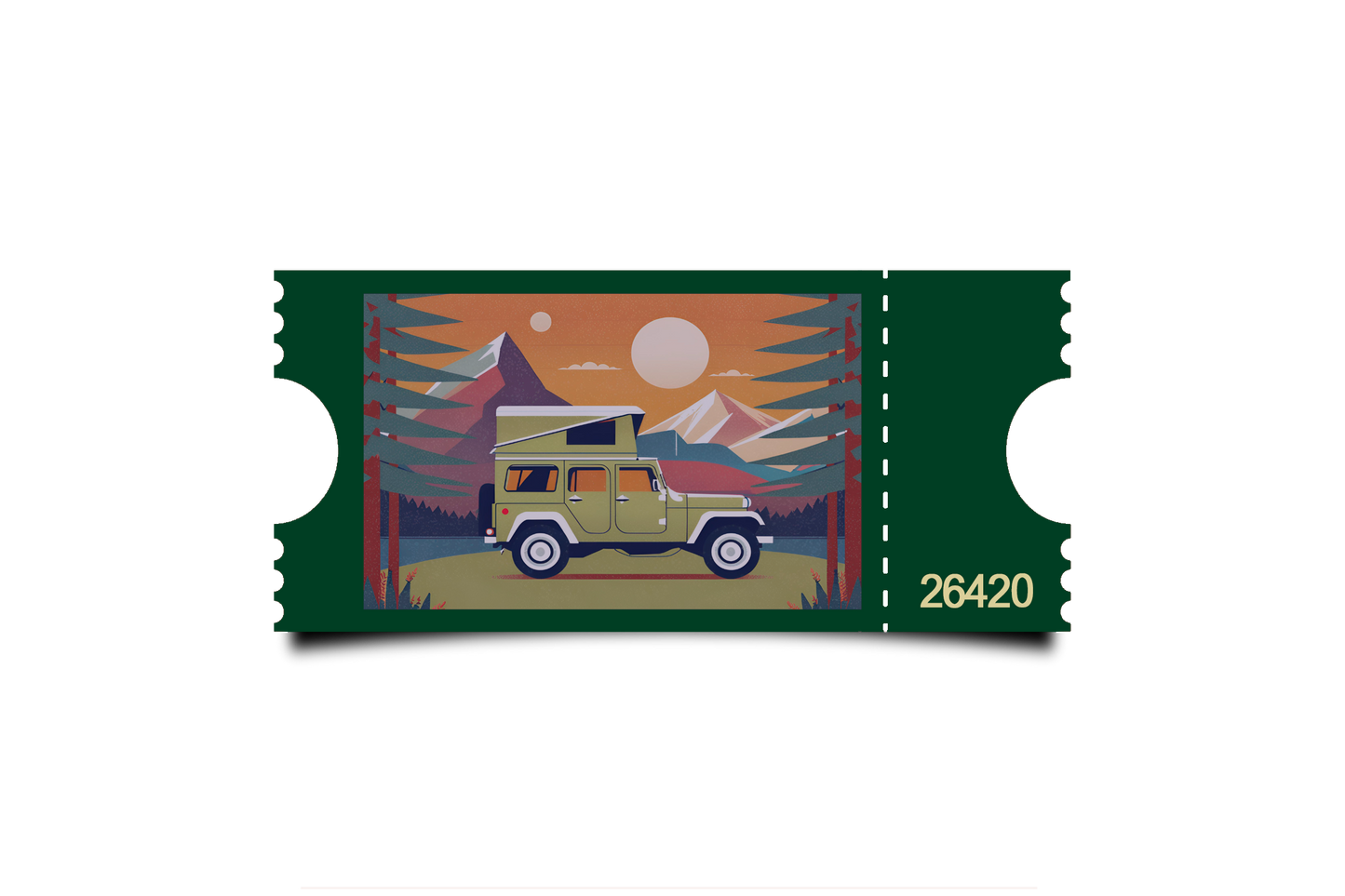 Boleto Ilustracion N 26420