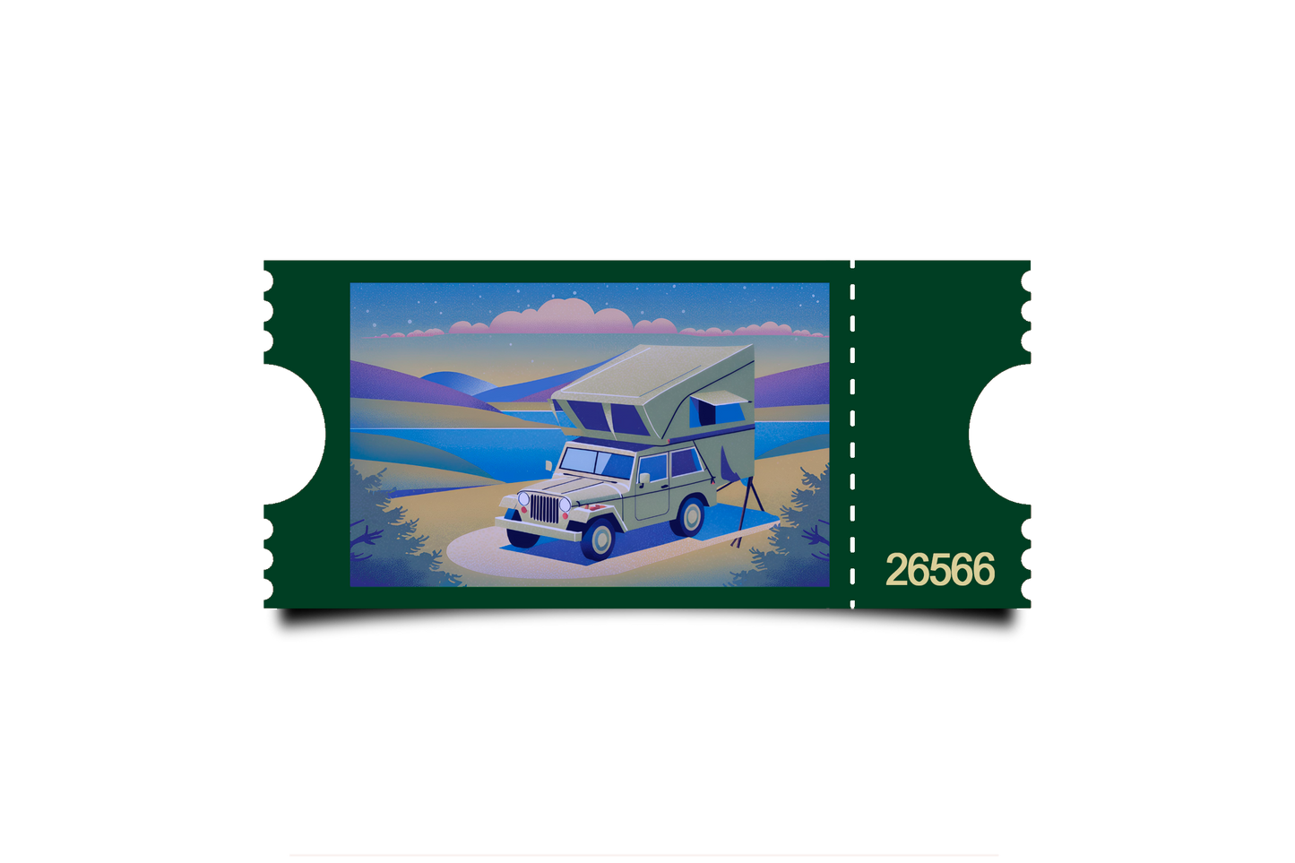 Boleto Ilustracion N 26566