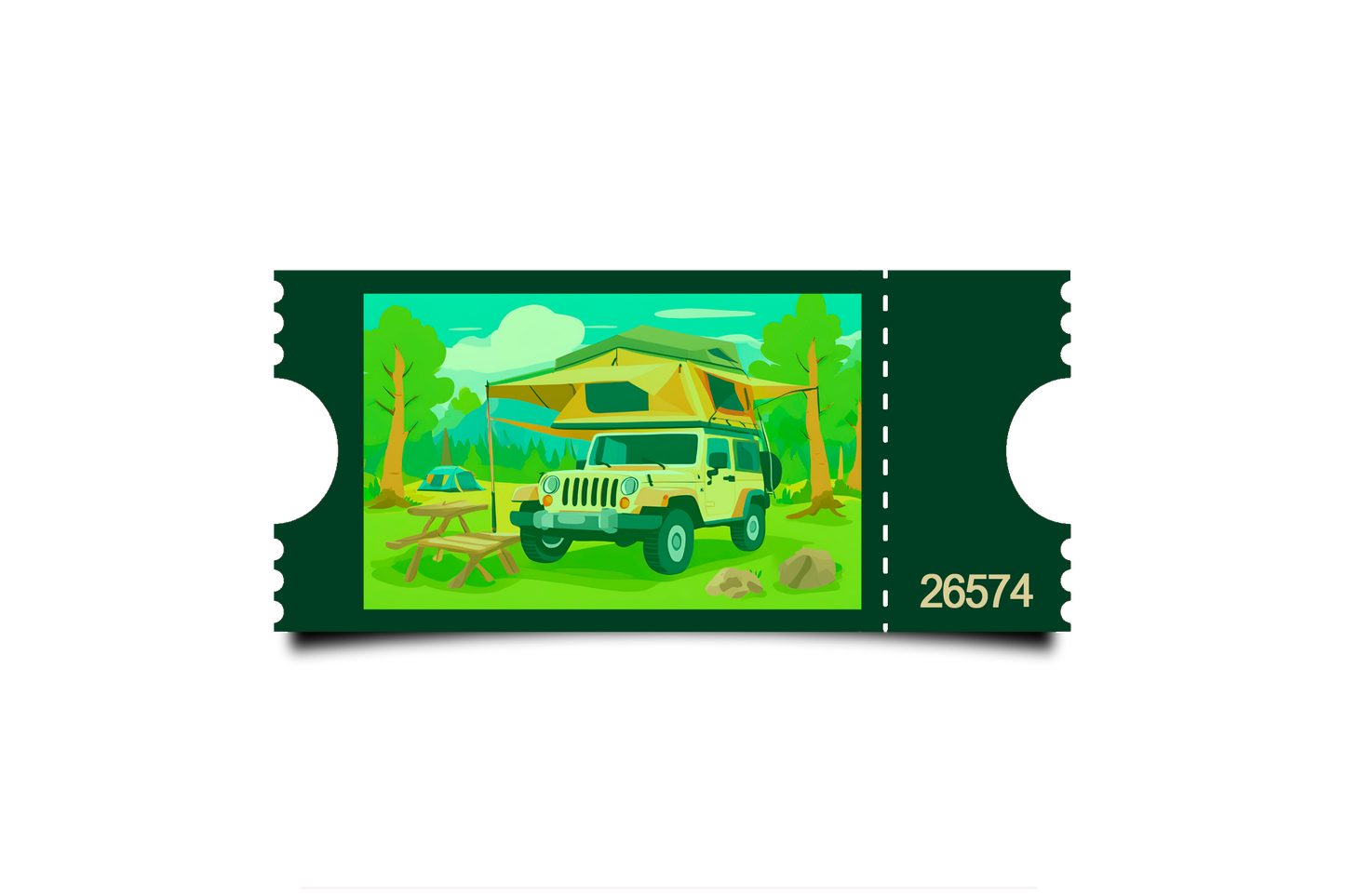 Boleto Ilustracion N 26574