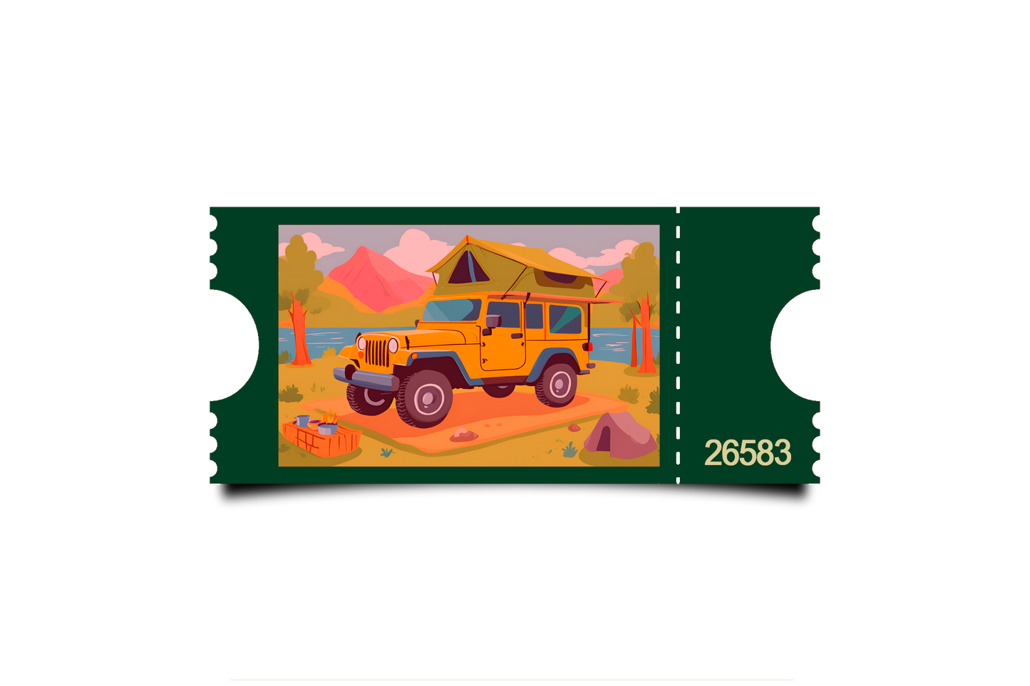 Boleto Ilustracion N 26583
