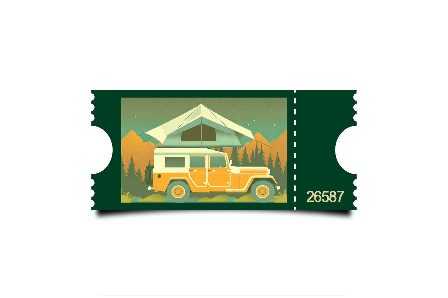 Boleto Ilustracion N 26587