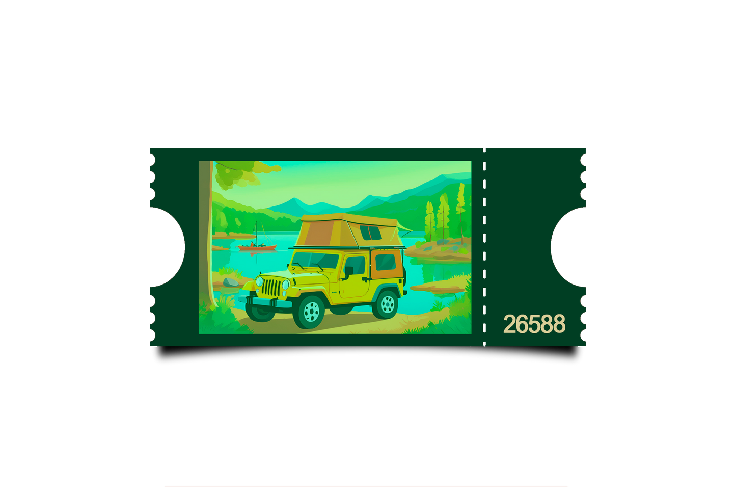 Boleto Ilustracion N 26588