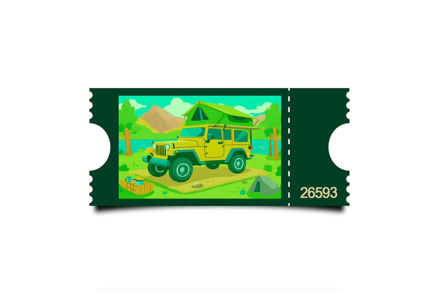 Boleto Ilustracion N 26593