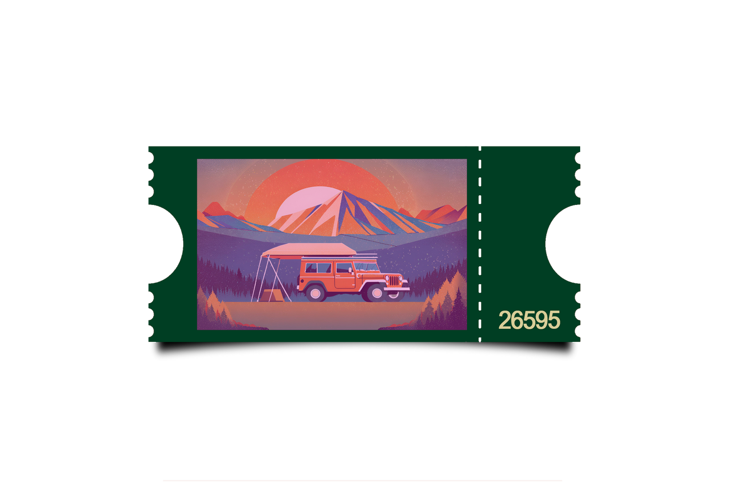 Boleto Ilustracion N 26595