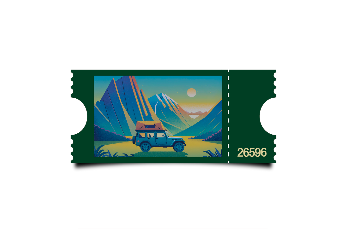 Boleto Ilustracion N 26596