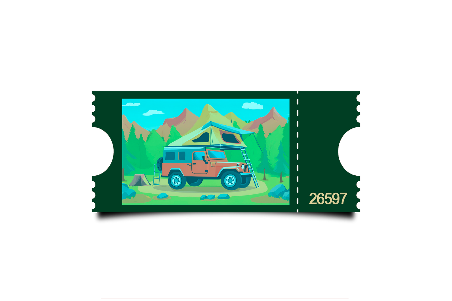 Boleto Ilustracion N 26597
