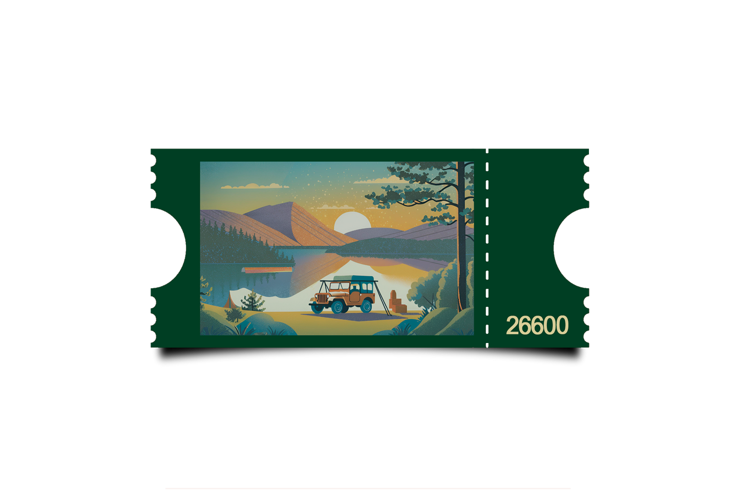 Boleto Ilustracion N 26600