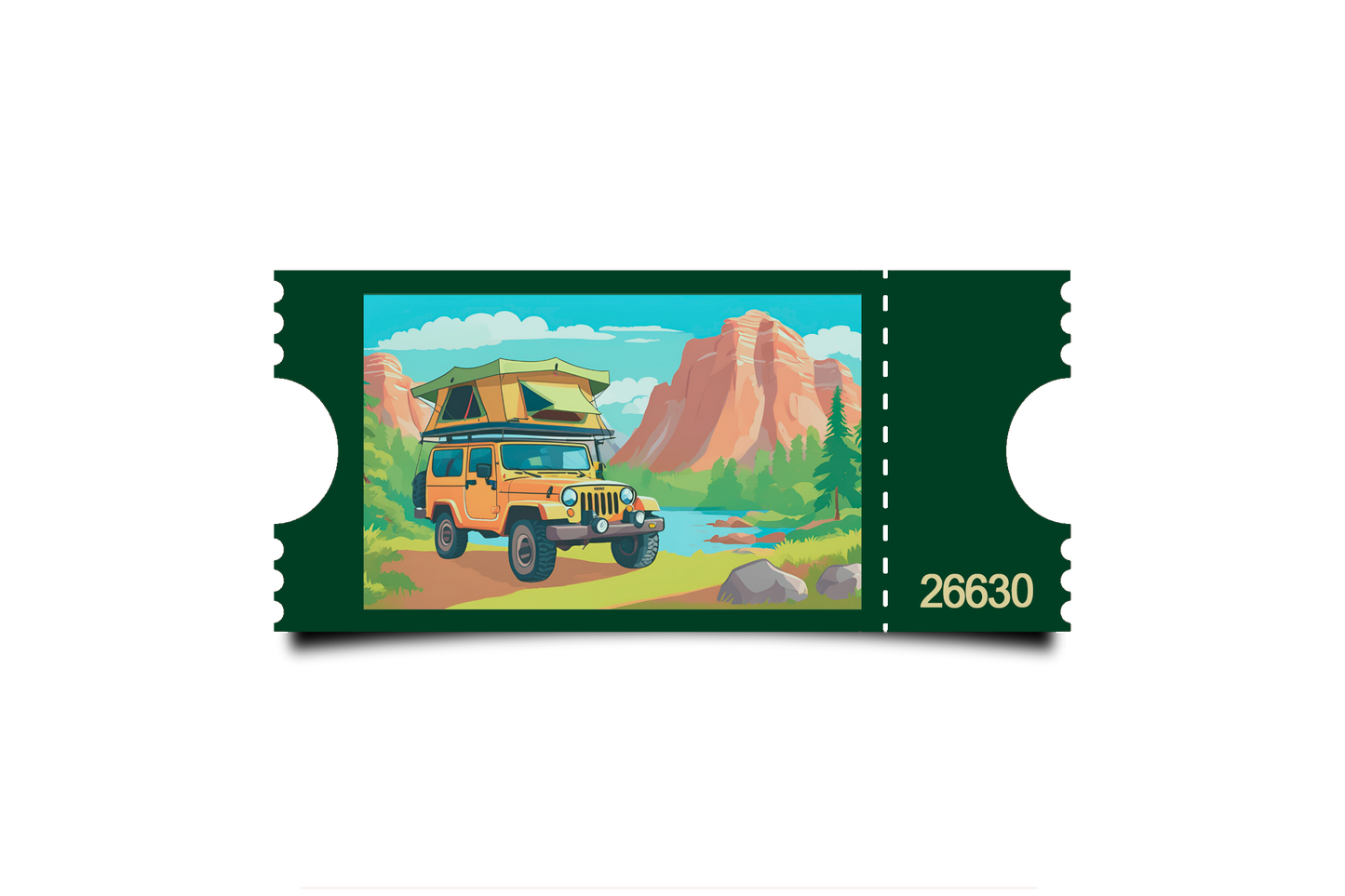 Boleto Ilustracion N 26630