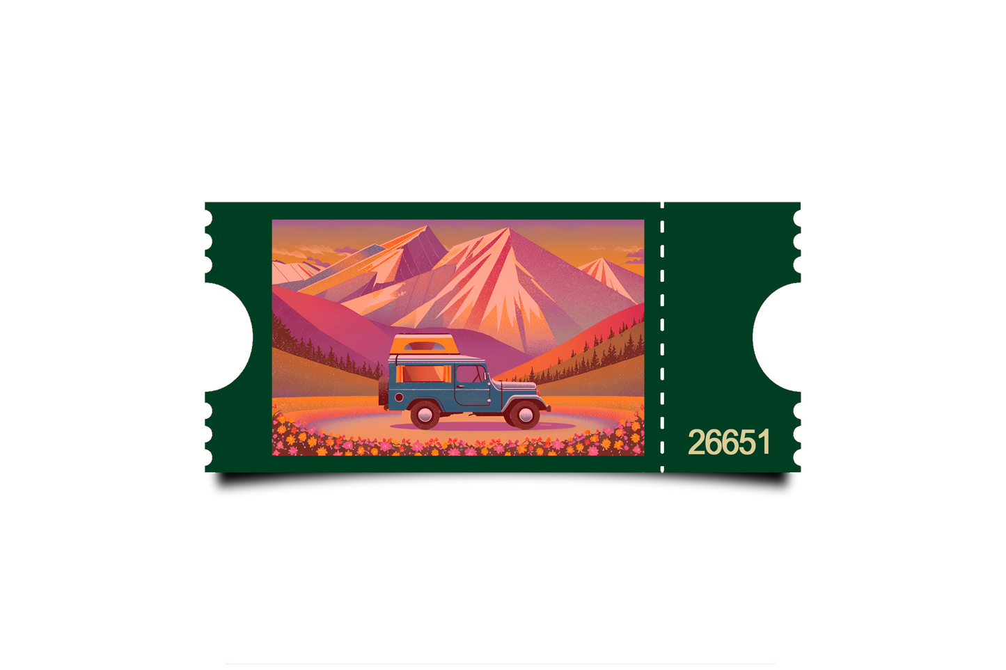 Boleto Ilustracion N 26651
