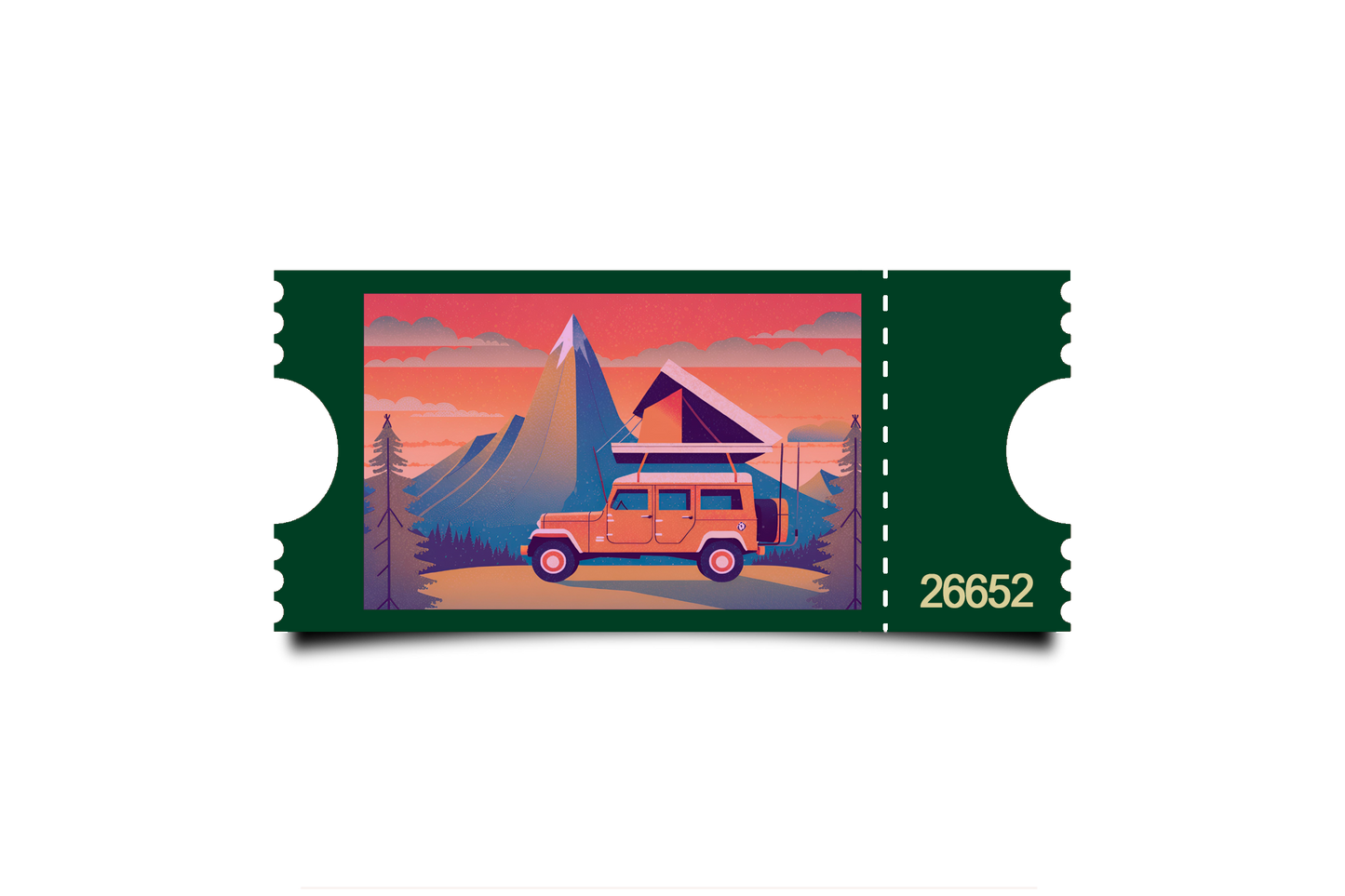 Boleto Ilustracion N 26652