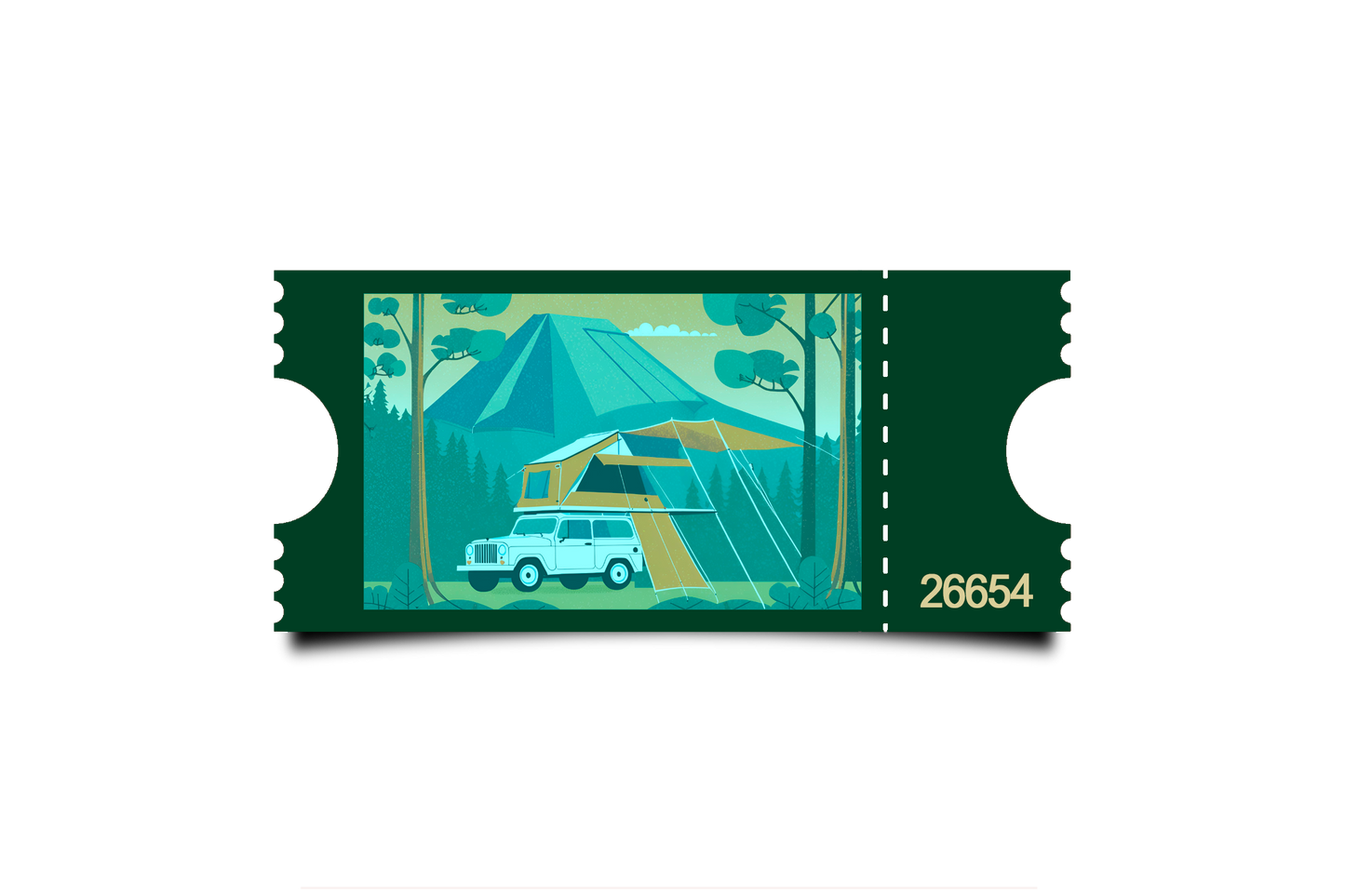 Boleto Ilustracion N 26654