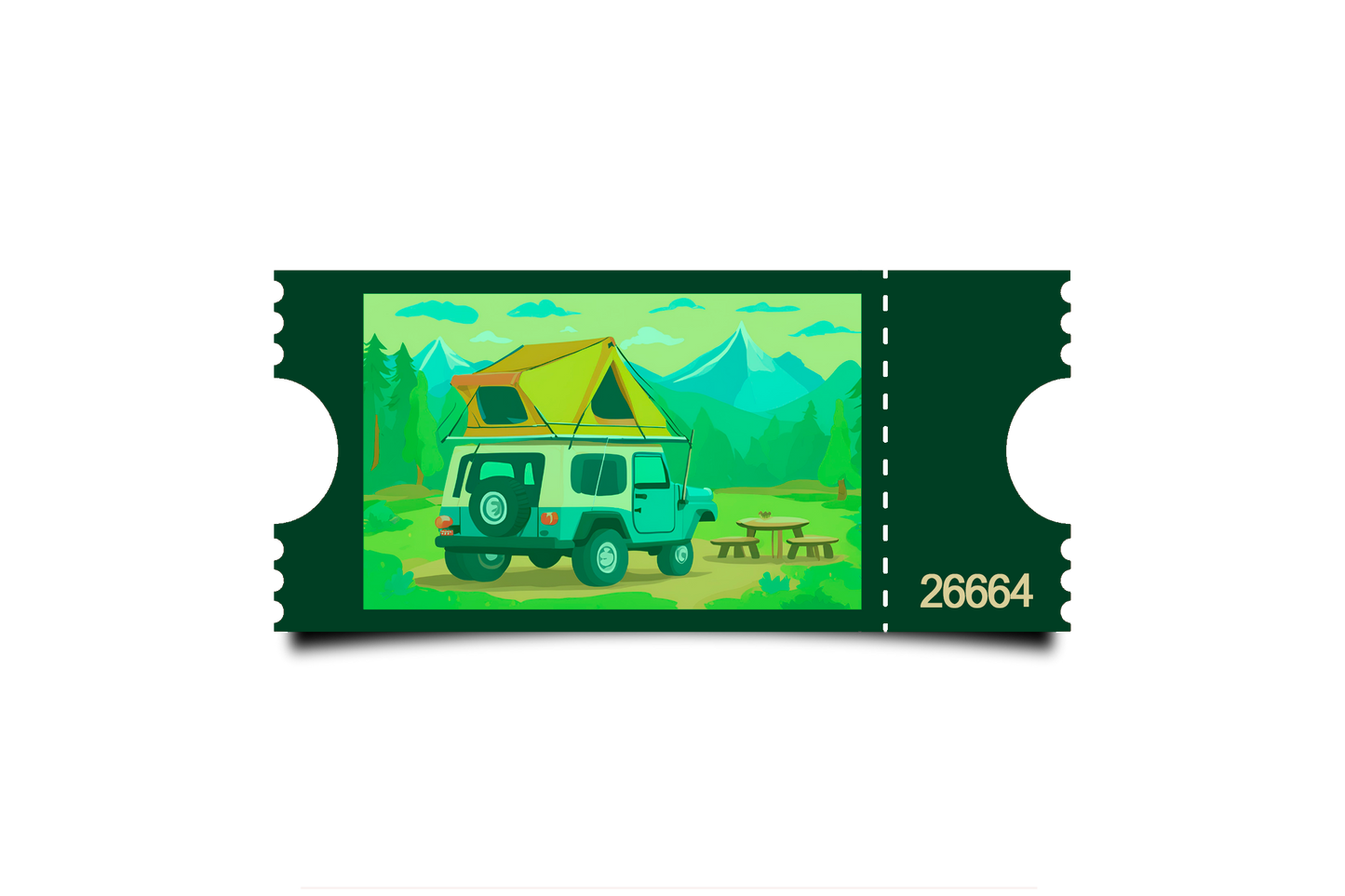 Boleto Ilustracion N 26664