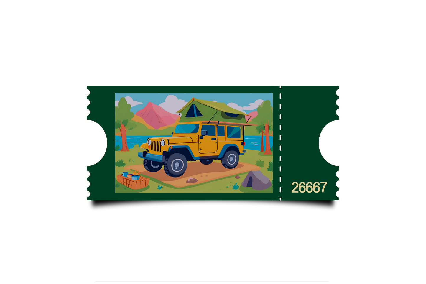 Boleto Ilustracion N 26667