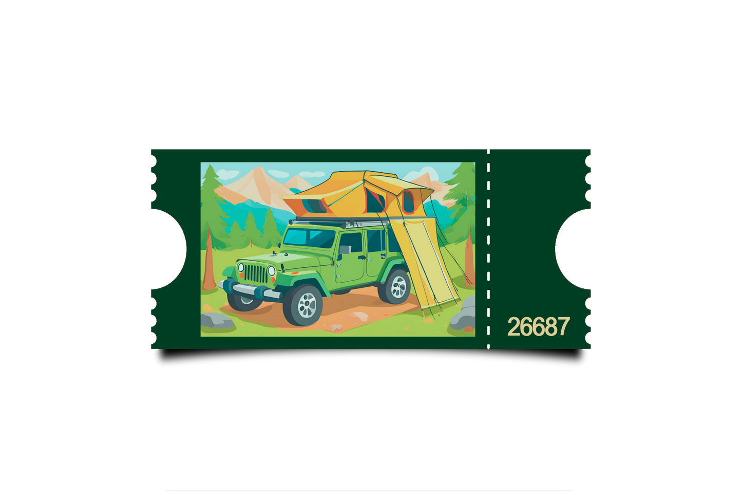 Boleto Ilustracion N 26687