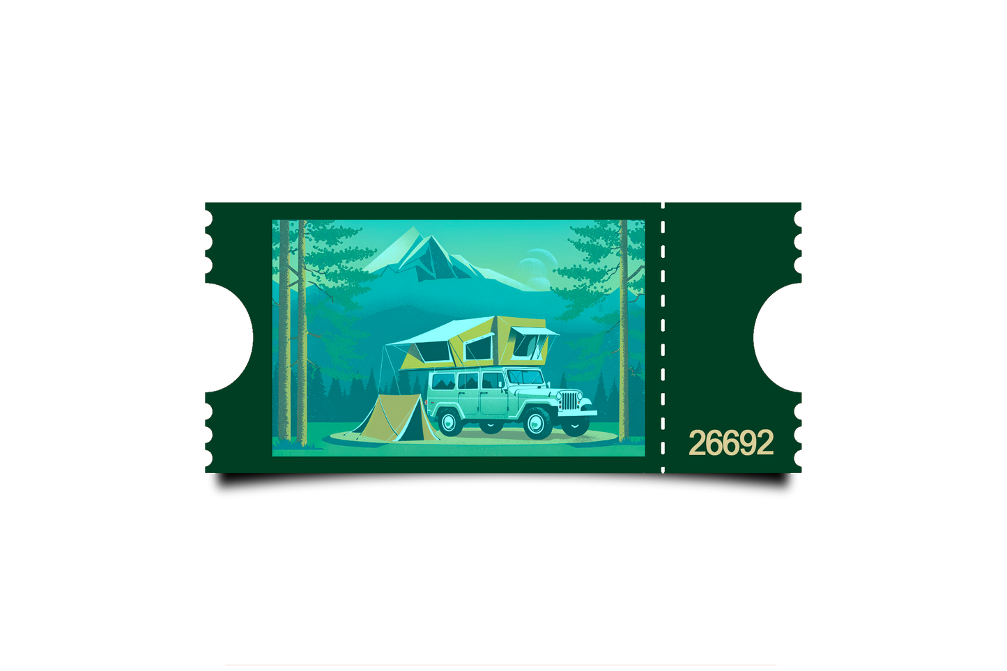 Boleto Ilustracion N 26692