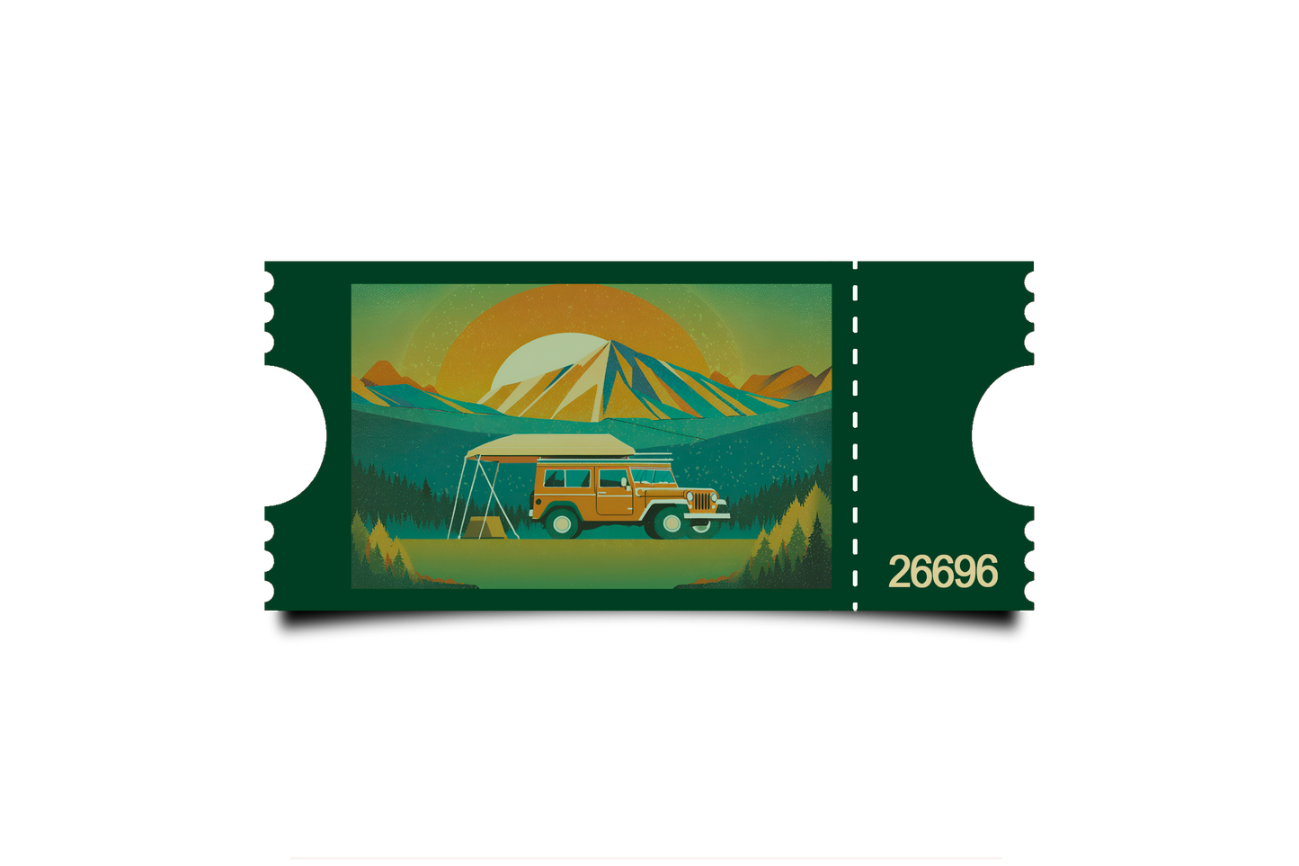 Boleto Ilustracion N 26696