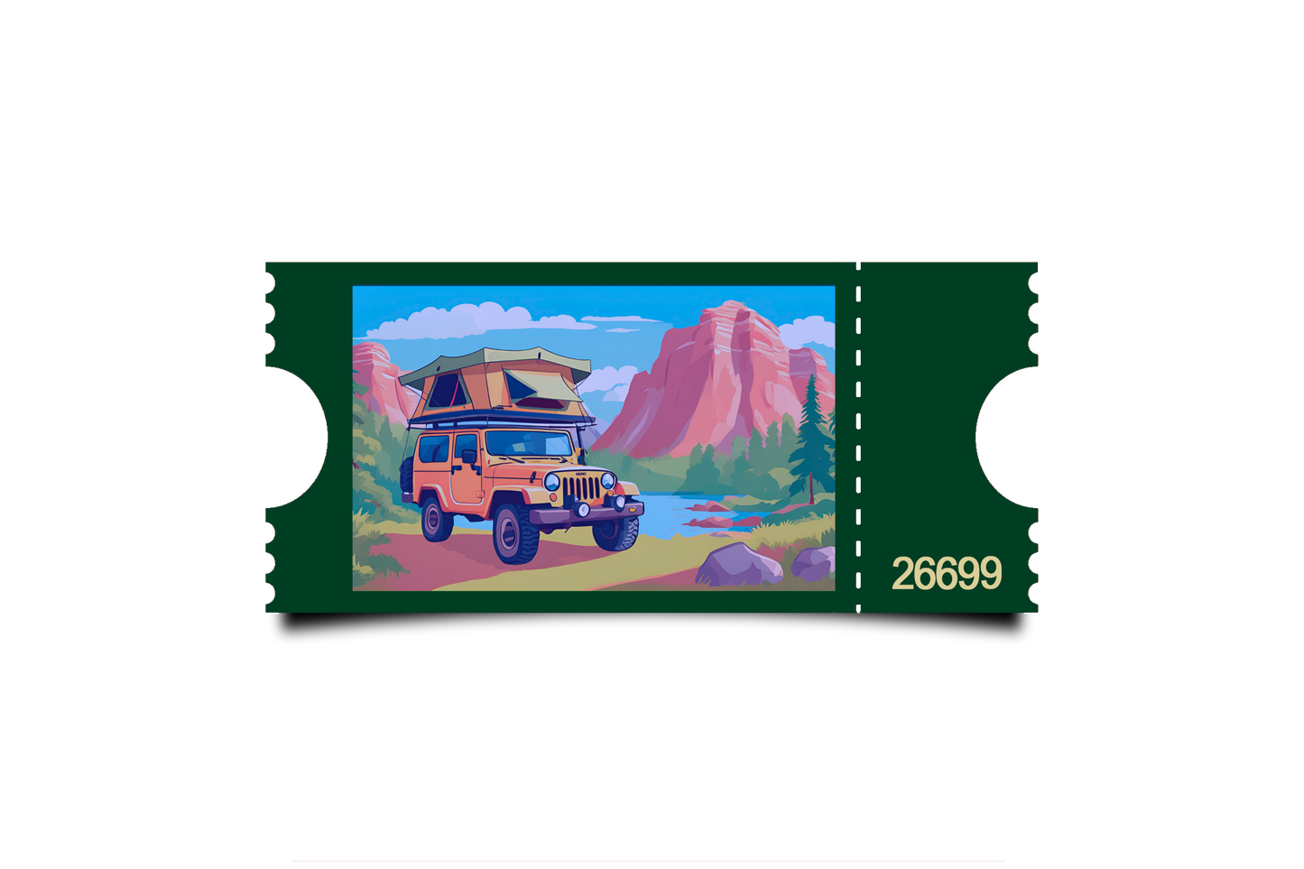 Boleto Ilustracion N 26699