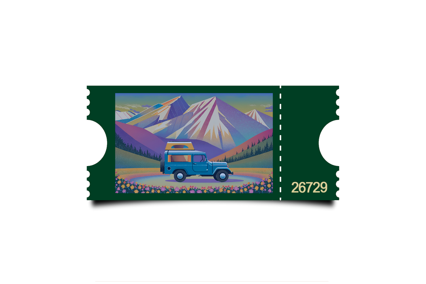 Boleto Ilustracion N 26729