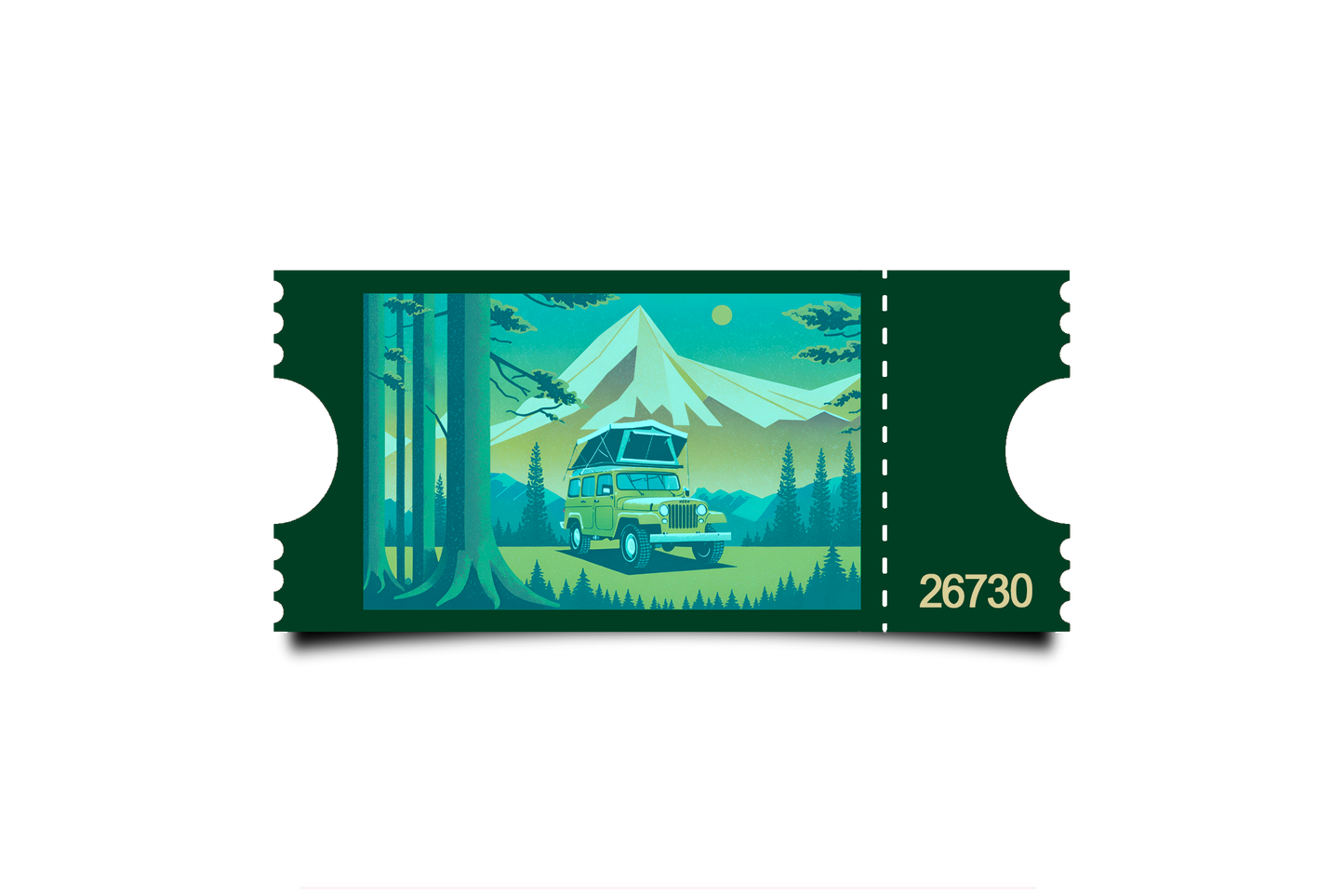 Boleto Ilustracion N 26730