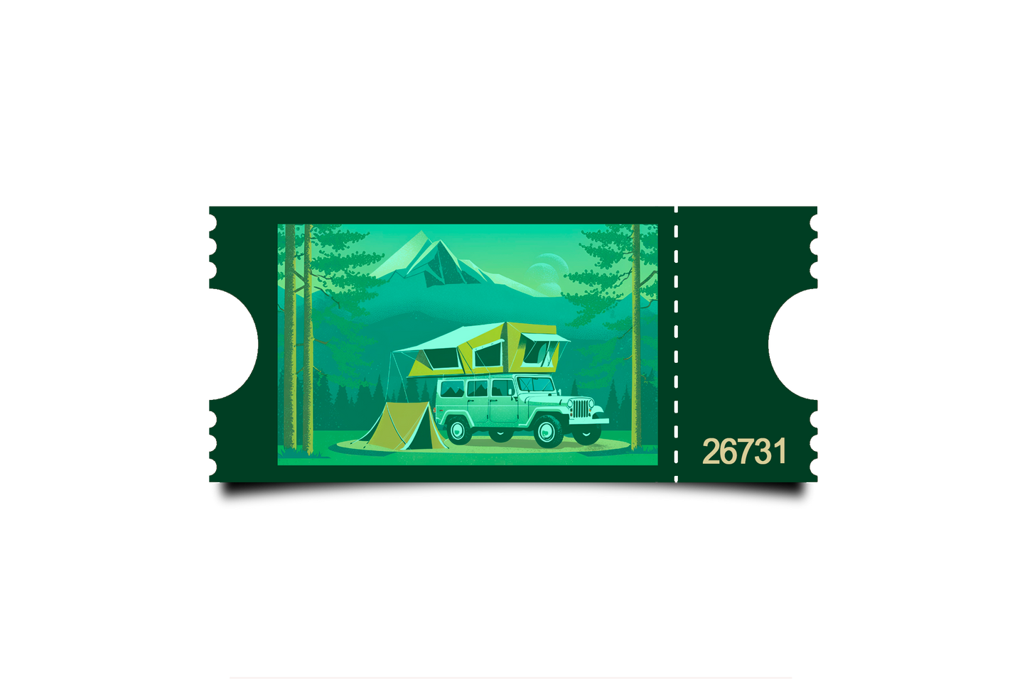 Boleto Ilustracion N 26731