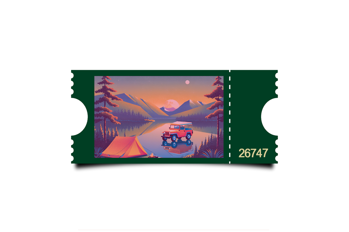 Boleto Ilustracion N 26747