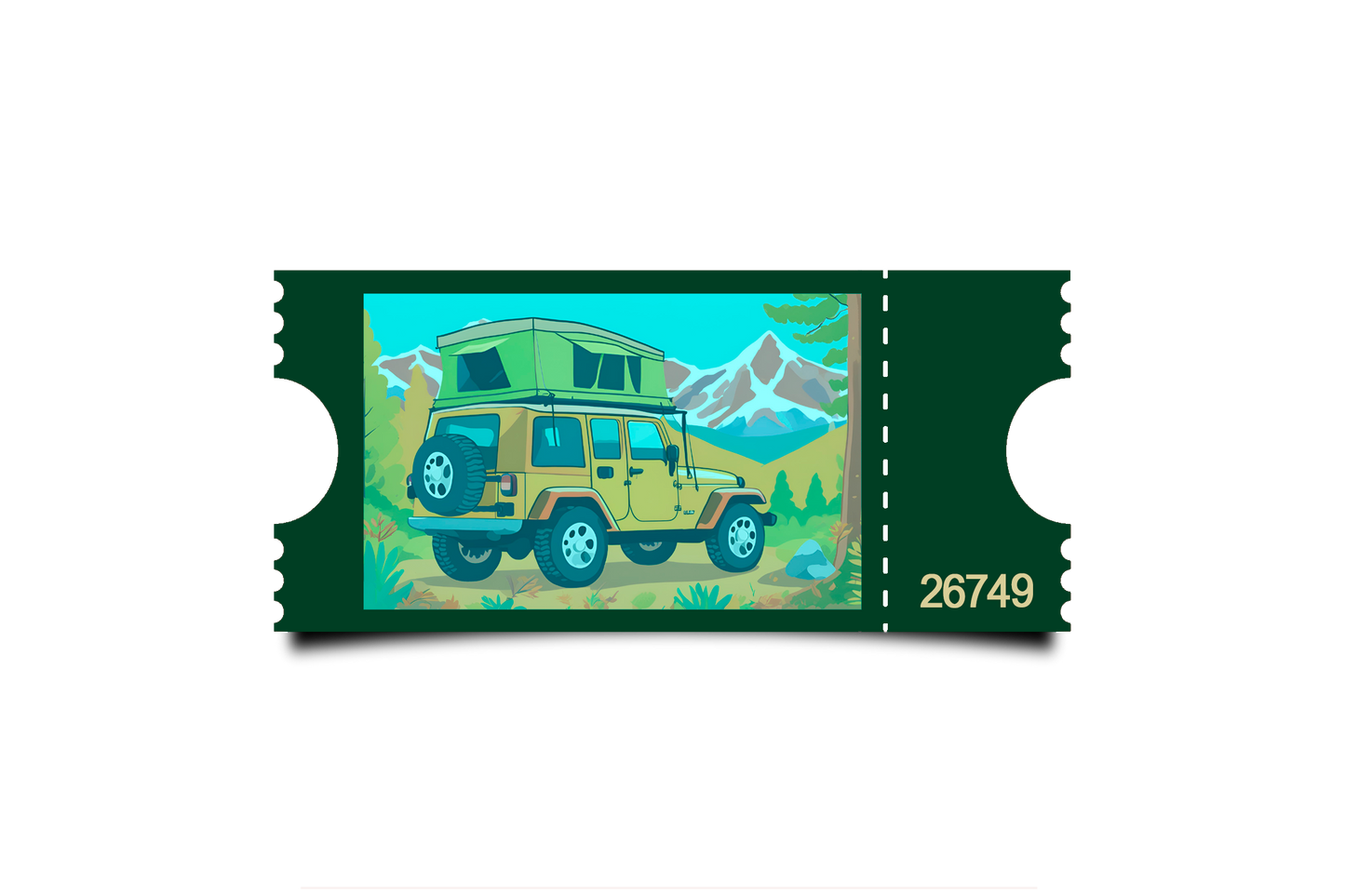 Boleto Ilustracion N 26749