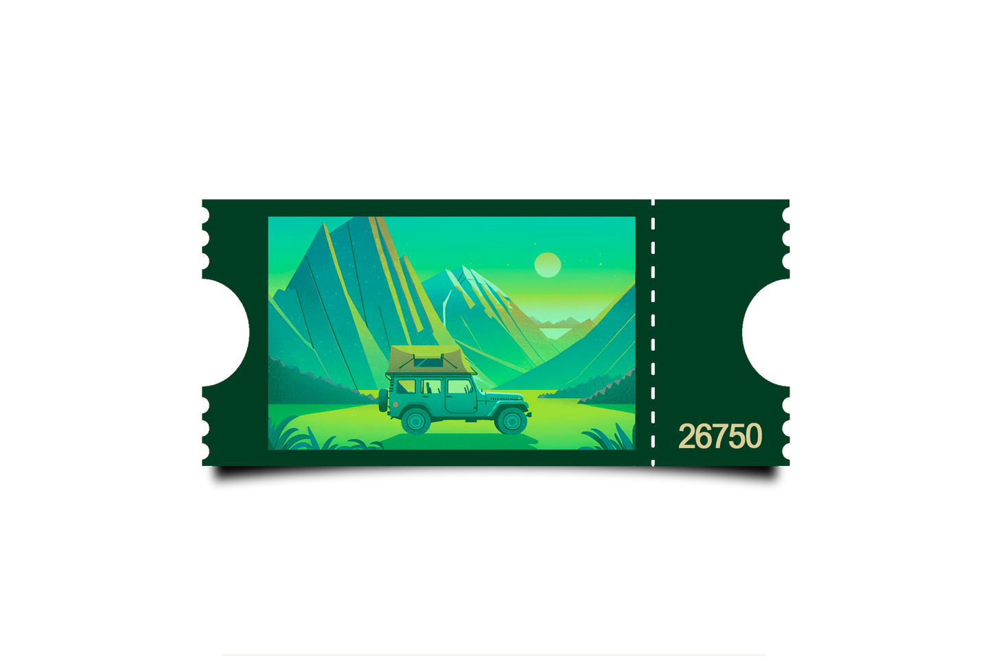 Boleto Ilustracion N 26750