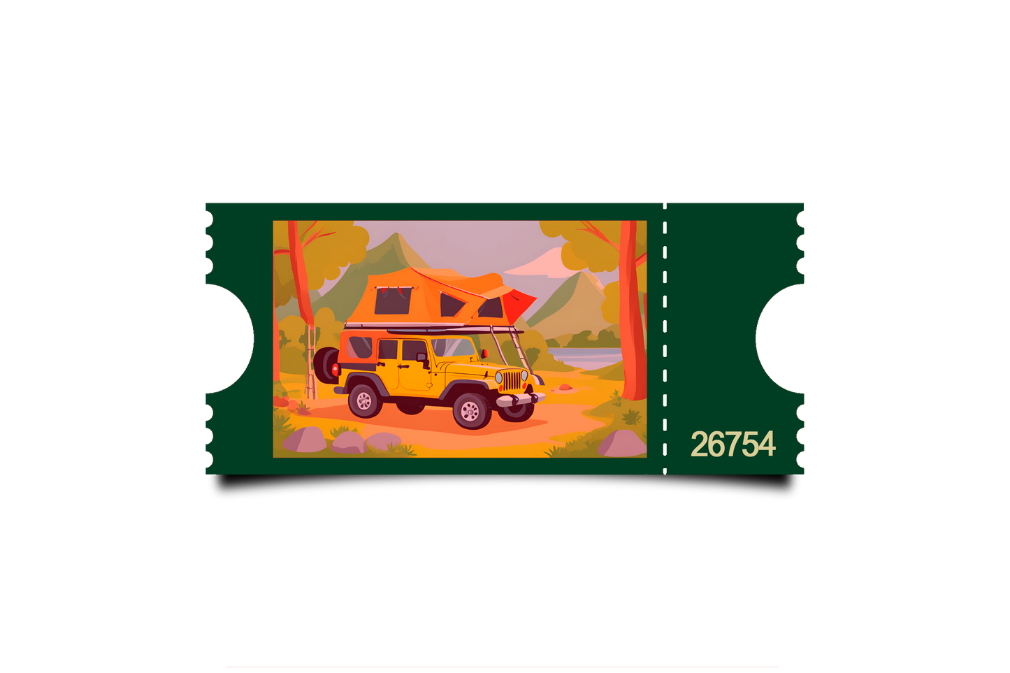 Boleto Ilustracion N 26754