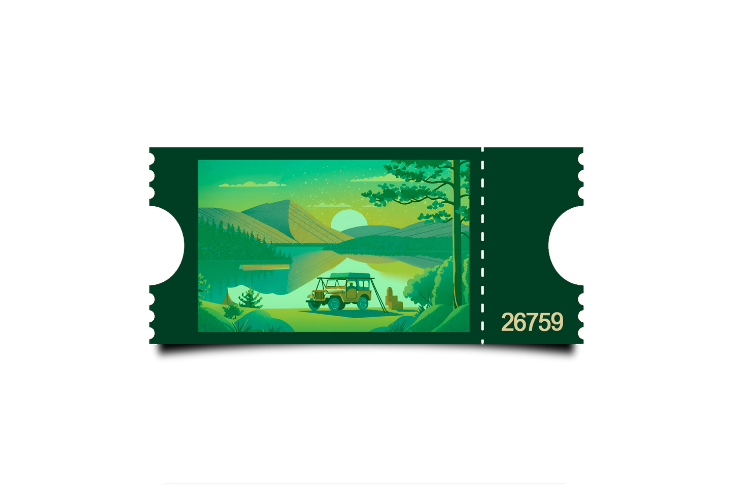 Boleto Ilustracion N 26759
