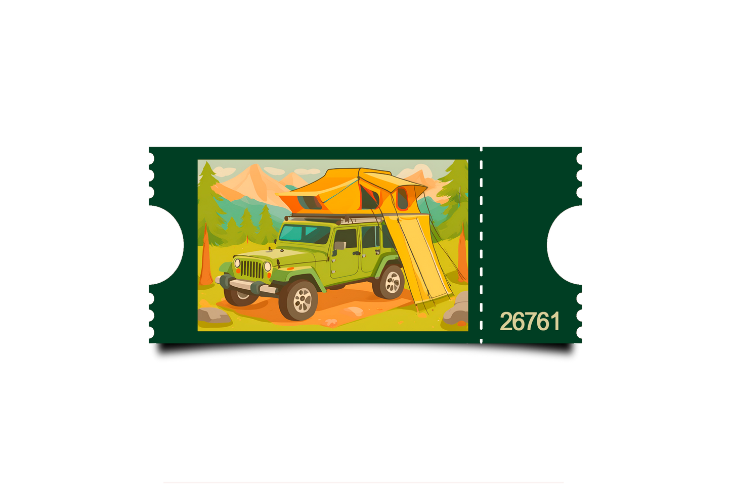 Boleto Ilustracion N 26761