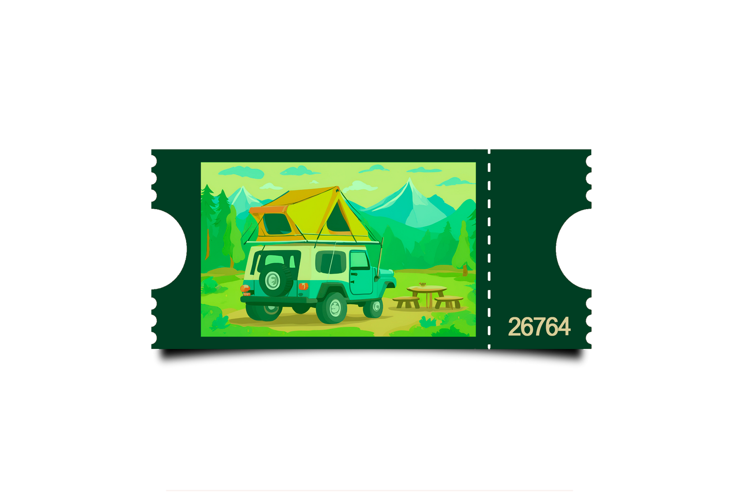 Boleto Ilustracion N 26764