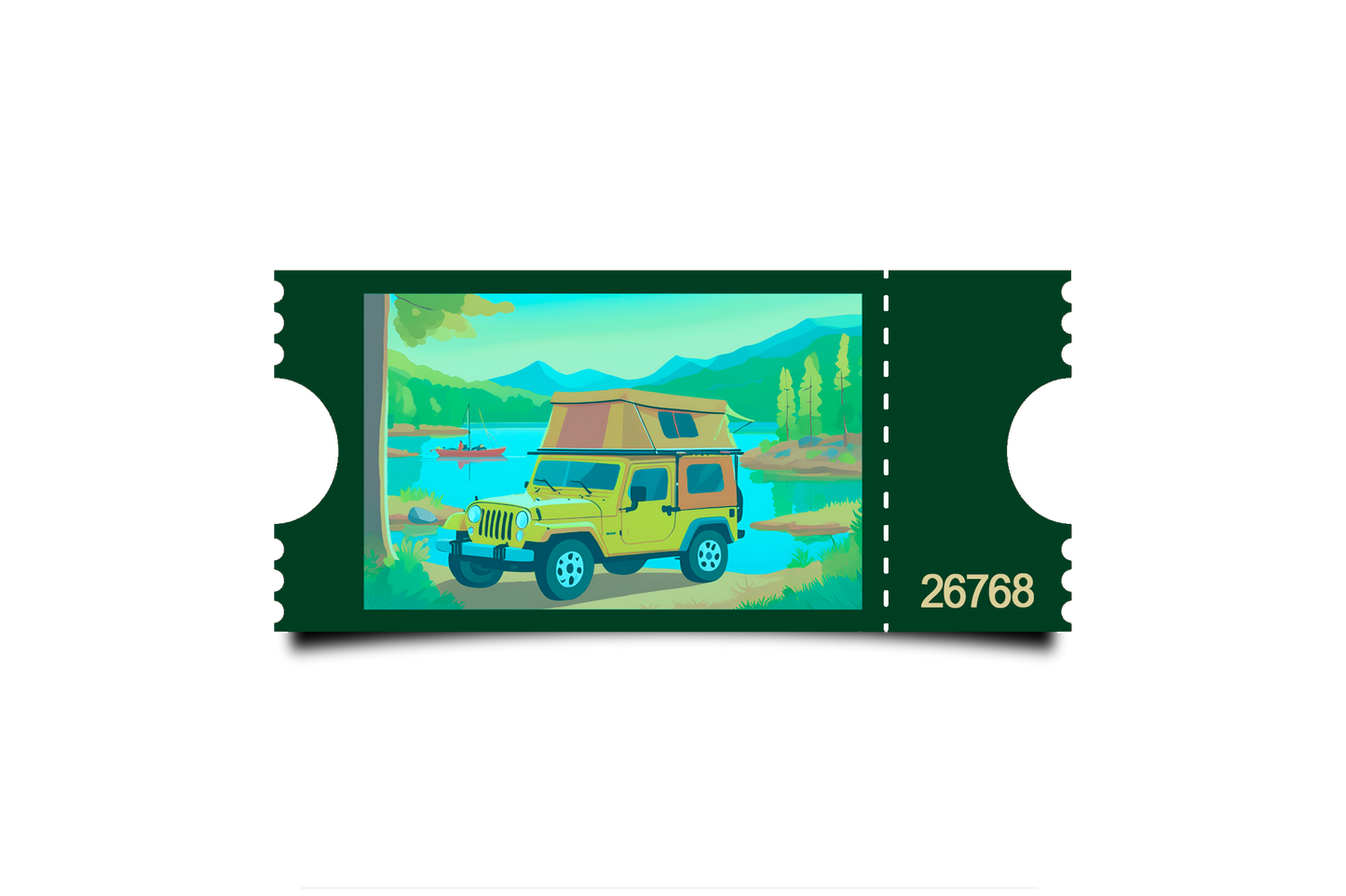 Boleto Ilustracion N 26768
