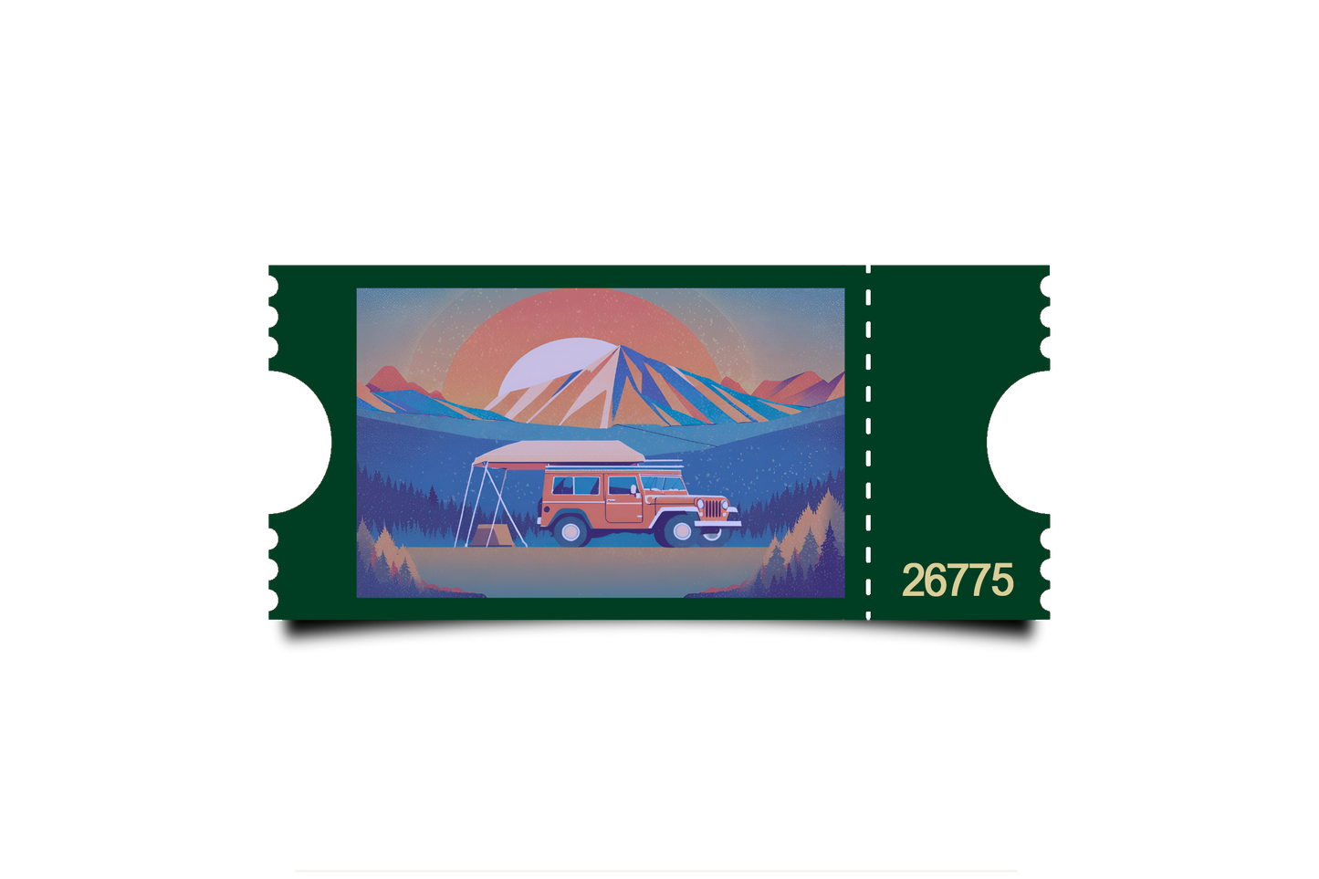 Boleto Ilustracion N 26775