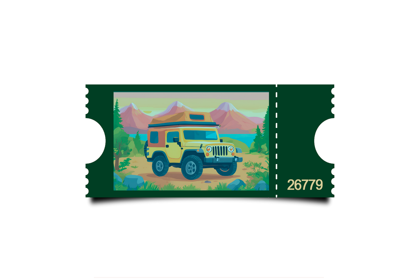 Boleto Ilustracion N 26779