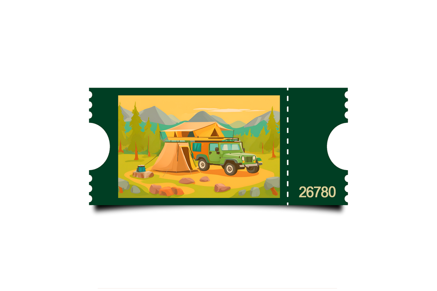 Boleto Ilustracion N 26780