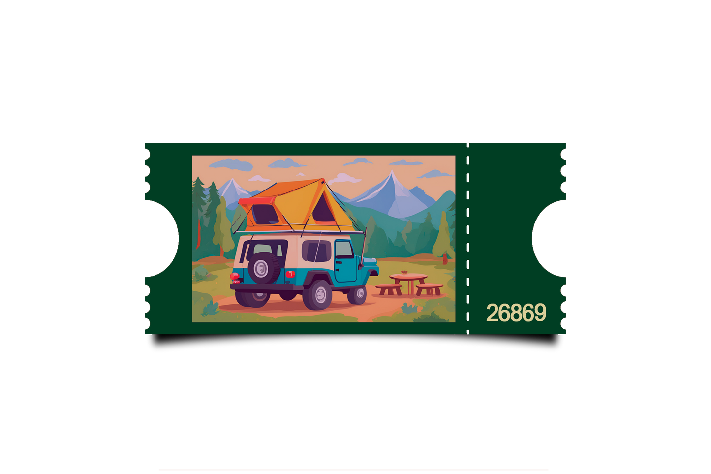 Boleto Ilustracion N 26869